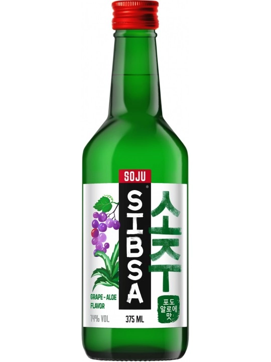Аперитив Сибса Соджу Виноград-Алоэ 375 мл 14%