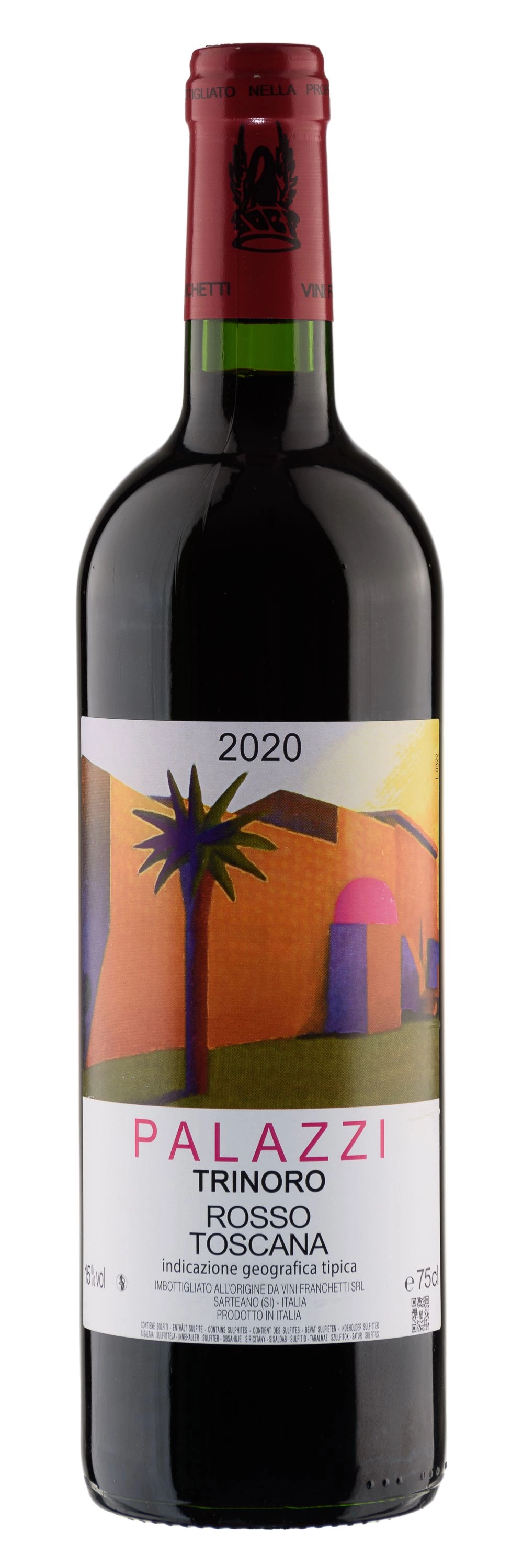Вино Tenuta di Trinoro Palazzi Toscana IGT 2020 750 ml