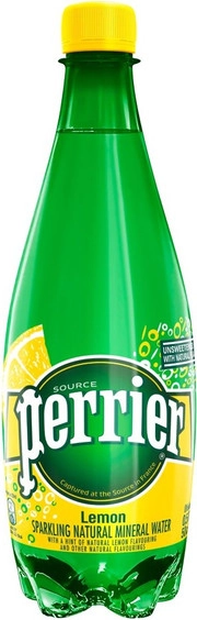 Вода минеральная  Perrier  Lemon  Перрье Лемон  ПЭТ  500 мл