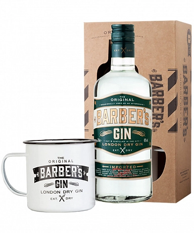 Джин Barber's. Gin gift box  700 мл