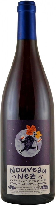 Вино   Romain le Bars Nouveau Nez VdF  Роман ле Барс Нуво Нез 2020 750 мл  12,5%