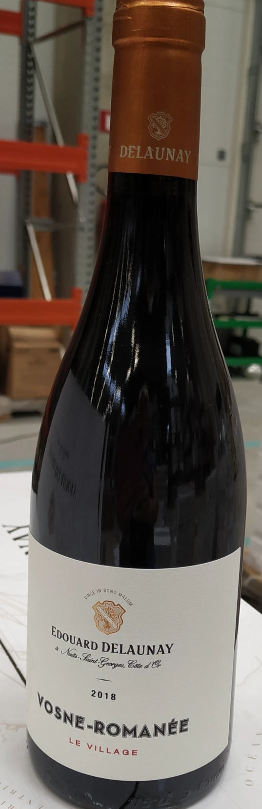 Вино Edouard Delaunay Vosne-Romanee Les Village  2018 750 мл 13,5%