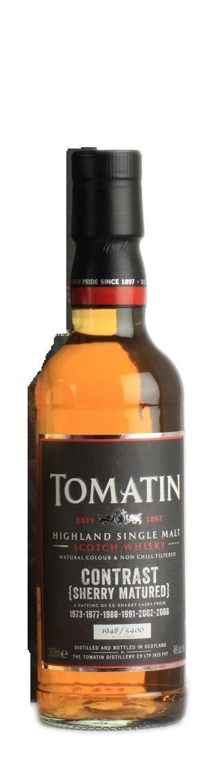 Виски Tomatin Contrast Sherry   gift in box Томатин Контраст Шерри  в подарочной коробке 350 мл