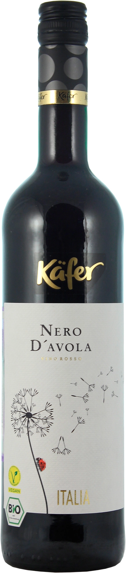Вино Kafer Nero d'Avola Bio Vegan Кафер Неро д'Авола Био Веган 750 мл