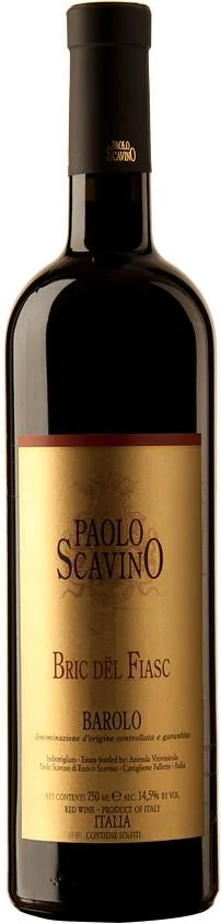 Вино Paolo Scavino Bric del Fiasc Barolo DOCG  Брик дель Фиаск 2003  750 мл