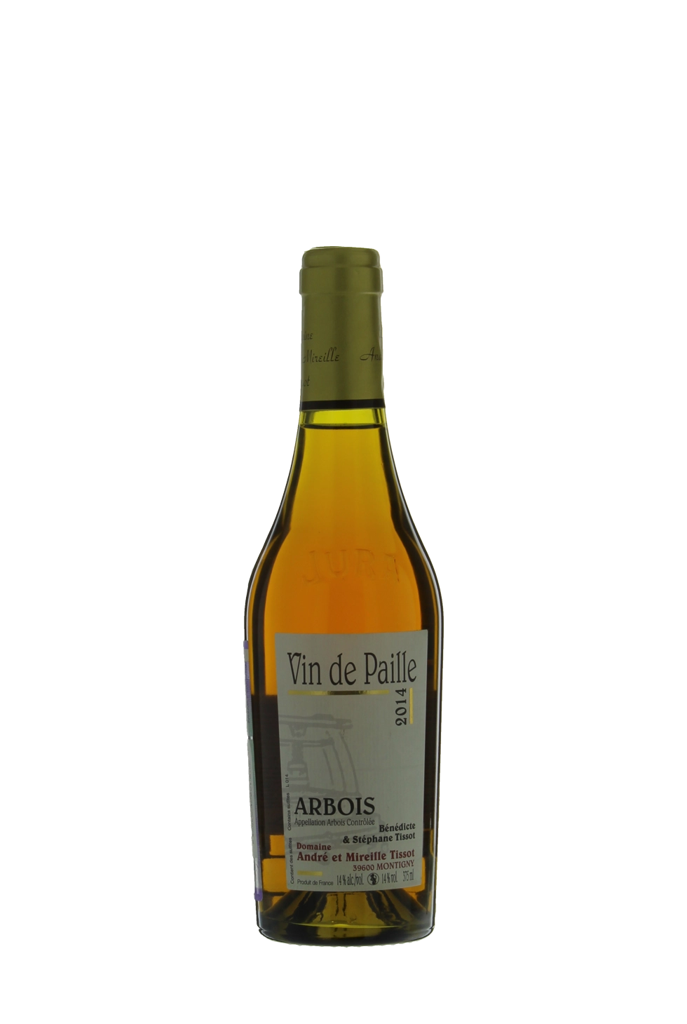 Вино Benedicte & Stephane Tissot Vin de Paille Arbois AOC  2014 375 мл