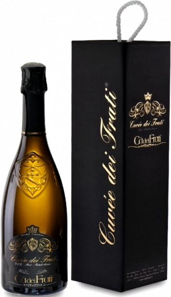 Игристое вино   Ca' dei Frati Cuvée dei Frati Metodo Classico Brut  gift box  750 мл  13%