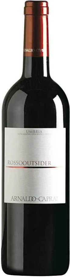 Россо Аутсайдер ИГТ ,Арнальдо Капраи,красное сухое,2004,14%, 0.75 л.