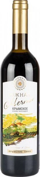 Вино Южная Мечта Крымское Красное полусладкое 700 мл