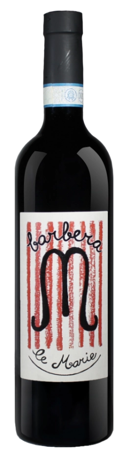 Вино Le Marie  Pinerolese Barbera DOC, 2020    750 мл  14,5%
