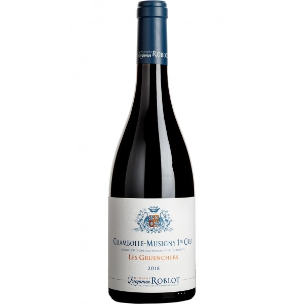 Вино Domaine Benjamin Roblot Chambolle-Musigny 1er Cru Les Gruenchers  2018 750 мл 14,5%