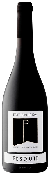 Вино   Chateau Pesquie Edition 1912M Ventoux AOC  Шато Пескье Эдисьон 1912 М Ванту 2019   750 мл