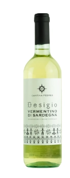 Вино  Cantina Pedres DESIGIO Vermentino di Sardinia DOC Кантина Педрес Дезиджио Верментино ди Сардиния    2021 750 мл  12,5%