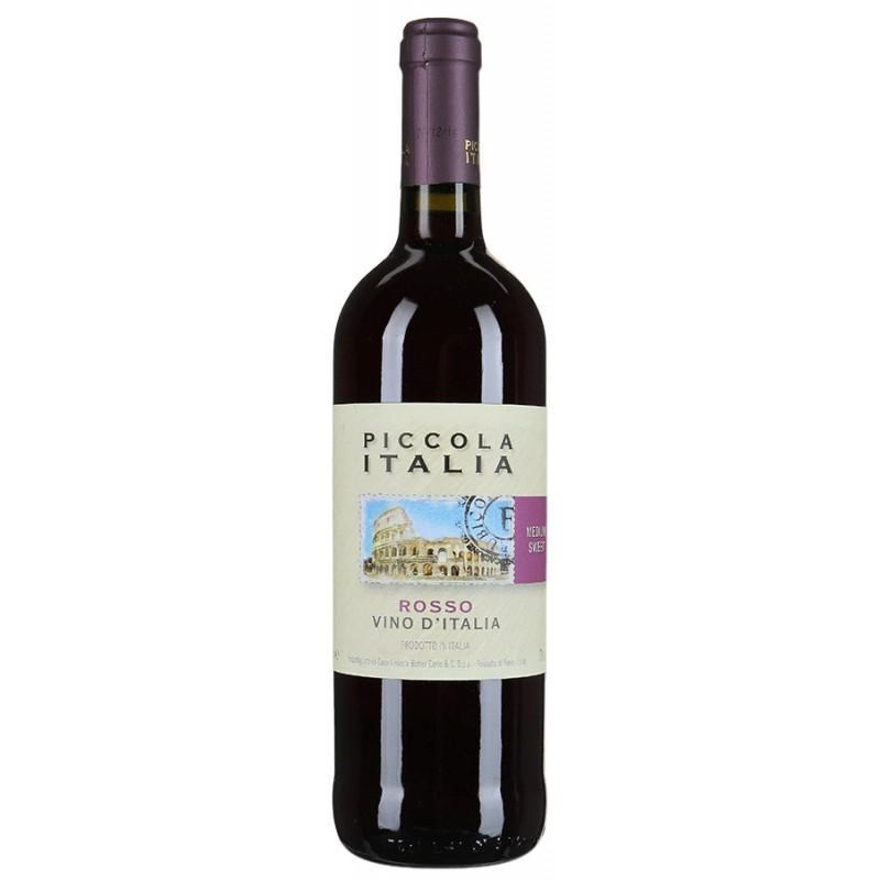 Вино  Piccola Italia red semi sweet  750 мл