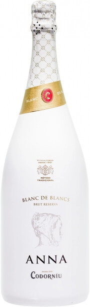 Игристое вино Cava Codorniu Anna de Codorniu Blanc de Blancs Brut    1500 мл