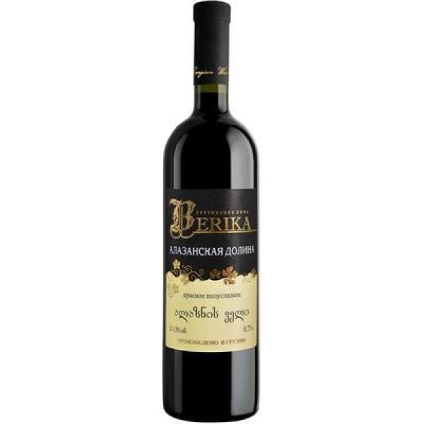 Вино Berika  Alazani valley red 750 мл