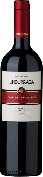 Вино Ундуррага, Каберне Совиньон, Undurraga, Cabernet Sauvignon, Central Valley, 2018 750 мл
