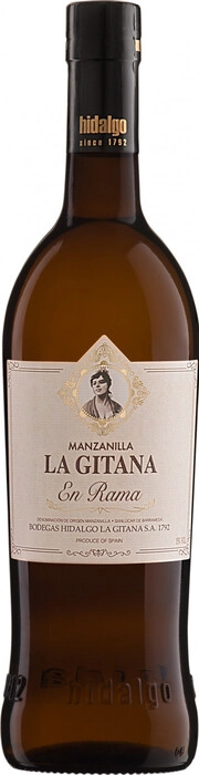 Херес  La Gitana  Manzanilla  En Rama Sanlucar de Barrameda DO   375 мл