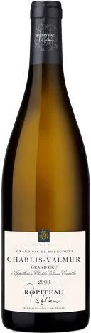 Вино Ropiteau, Chablis Grand Cru "Valmur" AOC, Ропито, Шабли Гран Крю "Вальмур", 2008, 750 мл