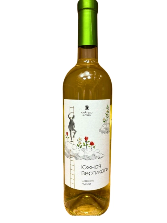 Вино Южная Вертикаль Шардоне-Мускат 2023 750 мл  11 %