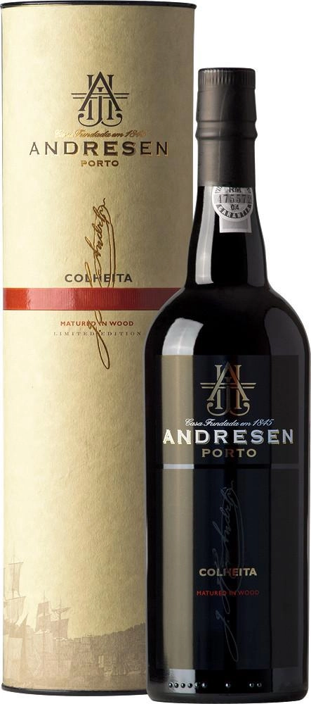 Вино Andresen Colheita Port gift tube  1998  500 мл