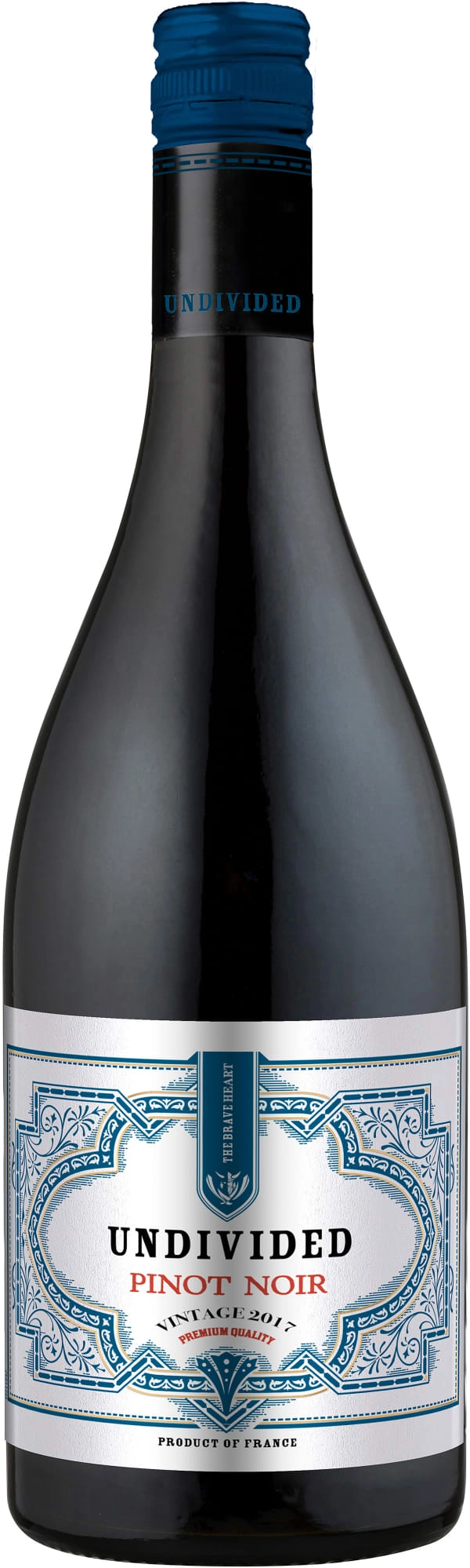 Вино    Undivided  Pinot Noir   Андивайдид  Пино Нуар 2019   750 мл