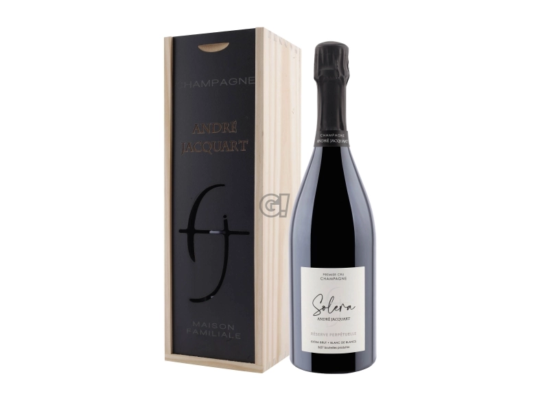 Шампанское Andre Jacquart  Premier Cru Solera Blanc de Blanc Extra Brut w/b in case 1500 мл
