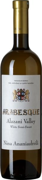 Вино  Nina Ananiashvili Arabesque Alazani Valley   2018 750 мл
