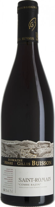 Вино  Domaine Henri and Gilles Buisson Saint Ro Domaine Combe Bazin Домен Анри энд Жиль Бюссон Сен Ромен Комб Базен  2019  750 мл