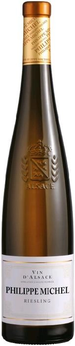Вино   Philippe Michel Riesling  Alsace AOC  Филипп Мишель  Рислинг  750 мл