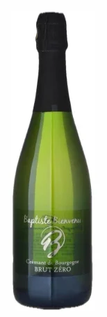 Игристое вино Baptiste Bienvenu  Crémant de Bourgogne Brut Zero  750 мл  12.5%