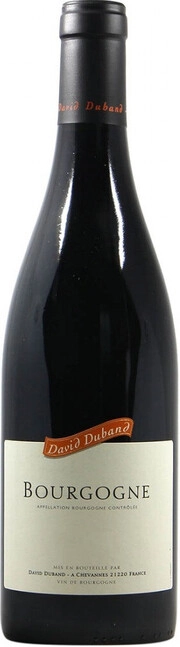 Вино David Duband Bourgogne AOC Pinot Noir  2020 375 мл  13 %
