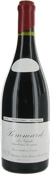 Вино Pommard Les Vignots  AOC  Домен Леруа  Поммар  Ле Виньо 2011  750 мл
