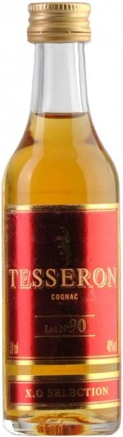 Коньяк Tesseron Lot №90 XO Cognac AOC ТЕССЕРОН ЛОТ №90 XO Коньяк AOC (часть набора)средний возраст 10 лет, 50мл
