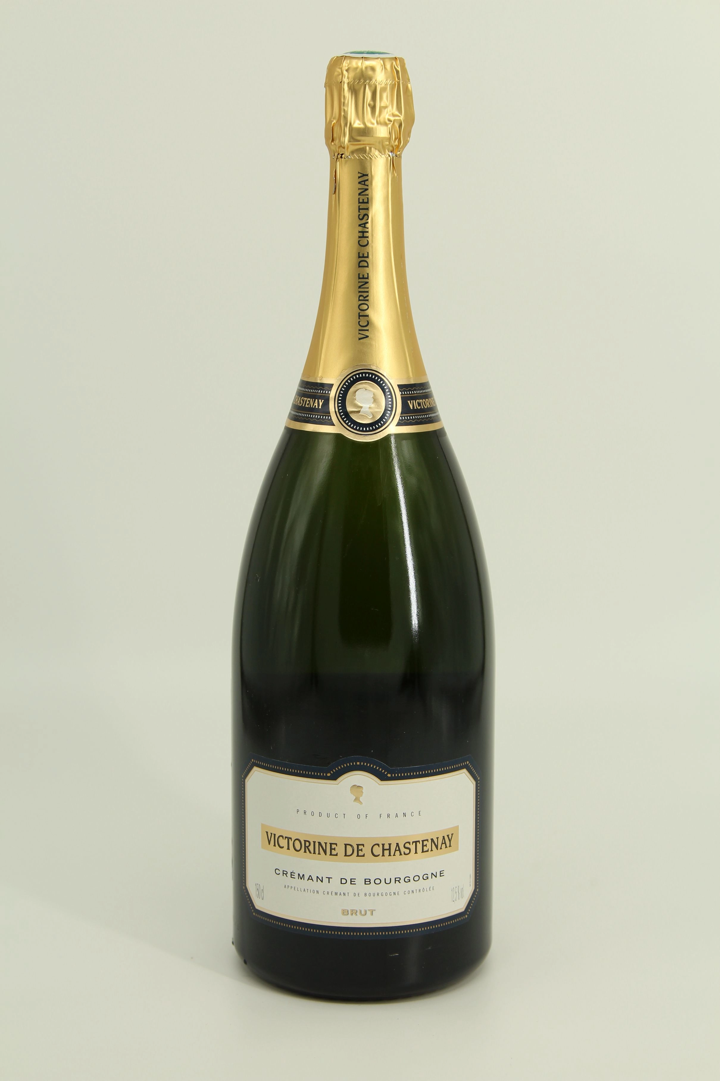 Игристое вино Victorine de Chastenay Brut 2019 1500 мл 12,5%