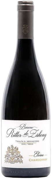 Вино Barone Ritter de Zahony Elvine Chardonnay Friuli Aquileia DOC  2018 750 мл