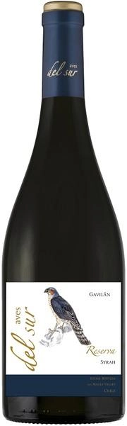 Вино Vina Carta Vieja Aves del Sur Syrah Reserva Central Valley Авес дель Сур Сира Ресерва  750 мл