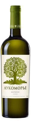 Вино Лукоморье Шардоне белое сухое 750 мл