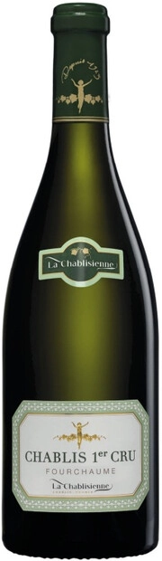 Вино La Chablisienne Chablis Premier Cru AOC Fourchaume Шабли Премье Крю AOC Фуршом 2018 750 мл  13%