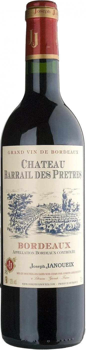 Шато Баррай де Патр, Бордо АОС, Joseph Janoueix/Жозеф Жануэкс, 2010