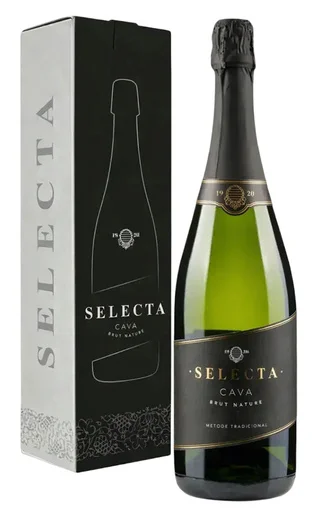 Игристое вино  Masachs Cava Selecta Brut Nature gift  box  2024 750 мл 11.5%