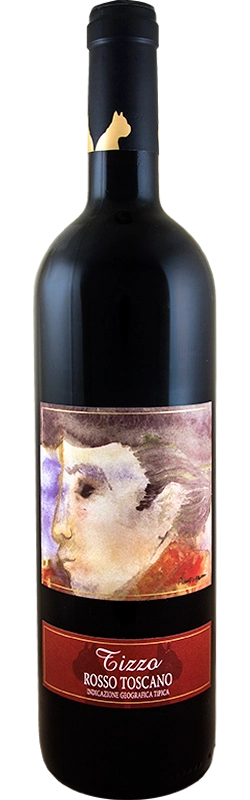 Вино Podere della Bruciata Tizzo Rosso di Toscana IGT  Подере делла Бручата Тиццо Россо ди Тоскана  2016 750 мл