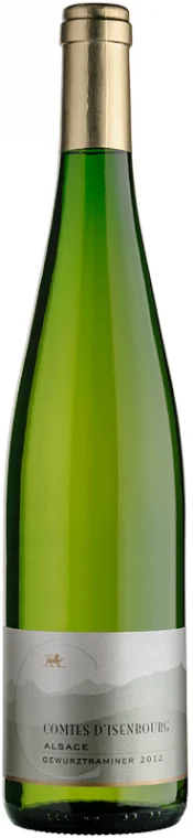 Вино Le Clos du Chateau Isenbourg, Gewurztraminer "Comtes d'Isenbourg", Alsace AOC, "Конт д'Исенбург" Гевюрцтраминер, 2012, 750мл
