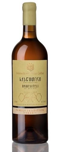 Вино Vaziani  Makashvili  Rkatsiteli   Вазиани  Макашвили Ркацители   750 мл