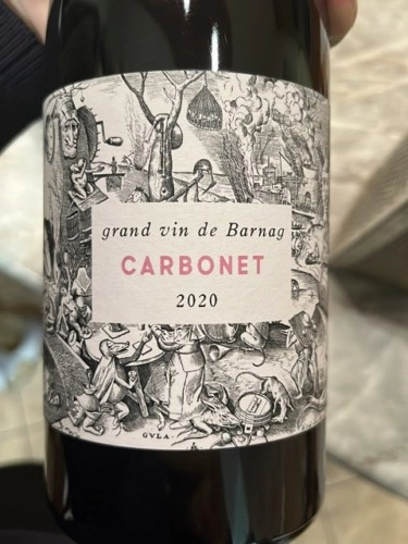 Вино Grand vin de Barnag Carbonet  2020 750 мл