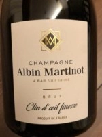 Шампанское ALBIN MARTINOT Clin d'Oeil Finesse Brut 2017 750 мл 12,5%