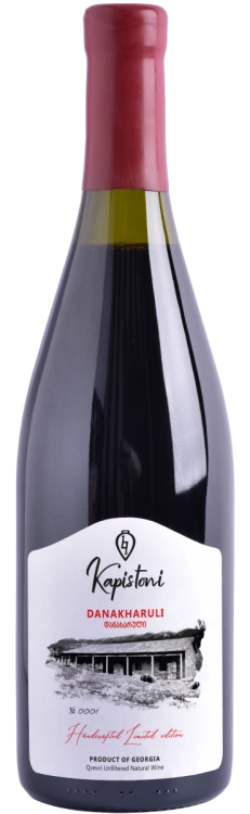 Вино  Kapistoni Winery  Batono  Danaharuli  Qvevri  2022  750 мл  12 %
