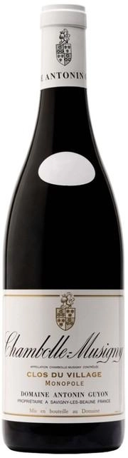 Вино Domaine Antonin Guyon Chambolle-Musigny AOC Clos du Village Monopole  2020 750 мл