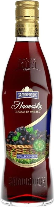 Ликер Самородок Черная Смородина на коньяке Лайт 500 мл