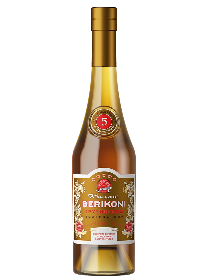 Коньяк Berikoni VSOP  5 Years  500 мл